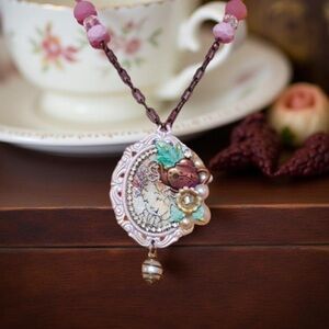 Handcrafted Necklace, Handcraft Necklace One of a kind necklace NWT